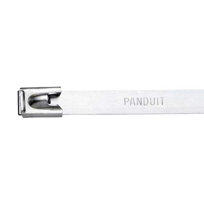 Panduit - Collier MLT aluminium;140x7,9mm;Resistance arrachement 222N;Cdt:50