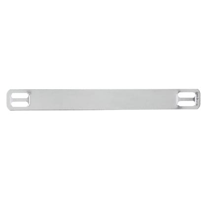 Panduit - Marker Plate, 304 SS, 4 Hole, 3.5" x .38