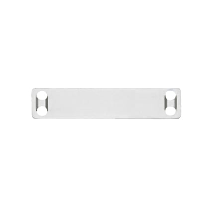 Panduit - Plaque identification inox 304;4 trous;89x19x0.25mm;compatib PES;Cdt 100(sachet)