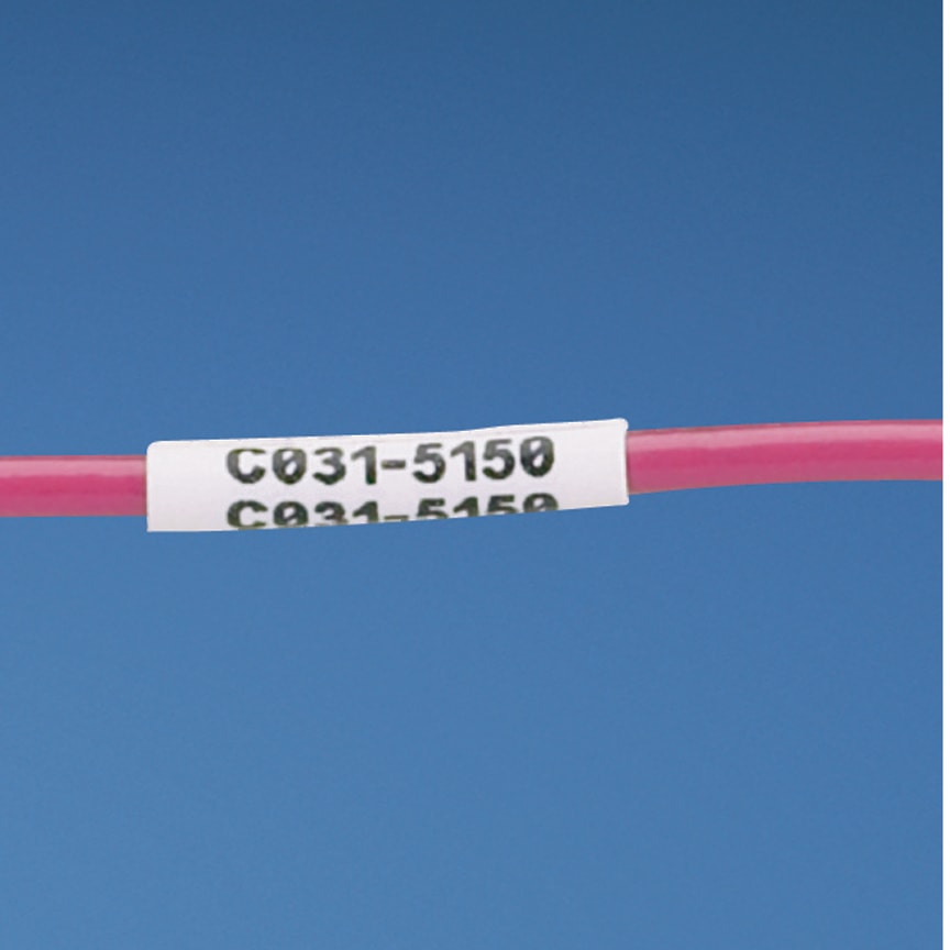 Panduit - P1 Cassette, Comp Label, Adhesive Vinyl