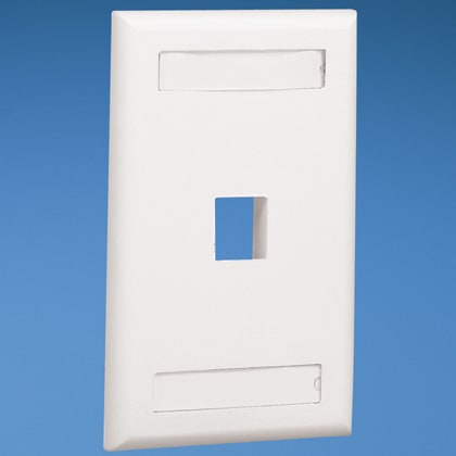 Panduit - Flush Mount Screw-On Faceplates With Lab