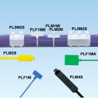 Panduit - Collier PLT;Drapeau;11,1X50,8mm;371X4,7mm;PA 6.6;Naturel;Cdt:100 (sachet)