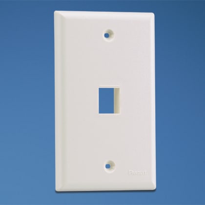 Panduit - NK 1-port, single gang, flush mount face