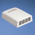 Panduit - NK 4-Port Surface Mount Box, Electric Iv