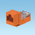 Panduit - NK Cat 5e leadframe jack module, orange