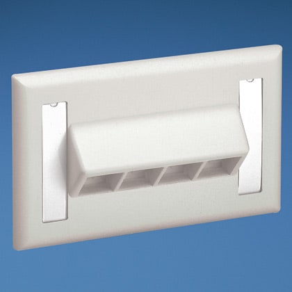 Panduit - NetKey Horizontal Sloped Screw-On Facepl