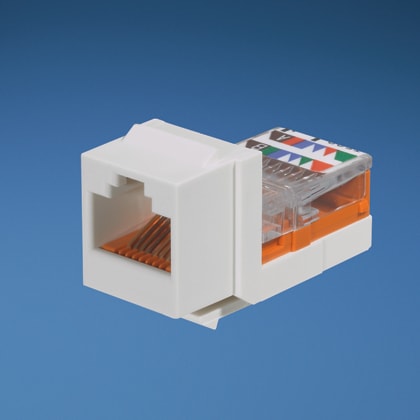 Panduit - NK Cat 5e leadframe jack module - Arctic