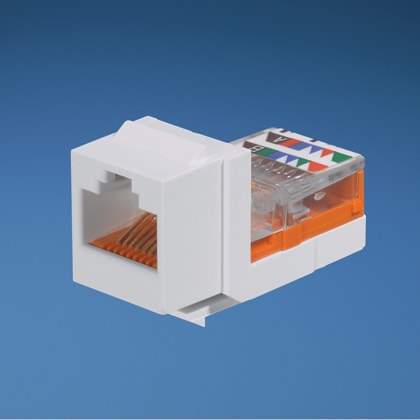 Panduit - NK Cat 5e leadframe jack module - White