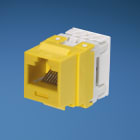 Panduit - NK Cat 6 punchdown jack module - Yellow