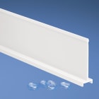 Panduit - Solid Duct Divider Wall, Halogen-Free, 7