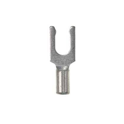 Panduit - Cosse à fourche verrouillable nue;14-10 AWG; 2,5-6,0mm²; bornage M4 ; Cdt.500