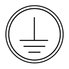 Panduit - Symbole "PE" entouré 2x;diam.16mm;Noir sur Blanc;20/carte; Cdt.10cartes