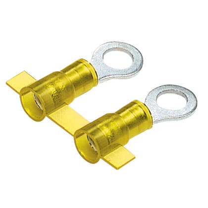 Panduit - Ring Terminal, nylon insulated, 12 - 10