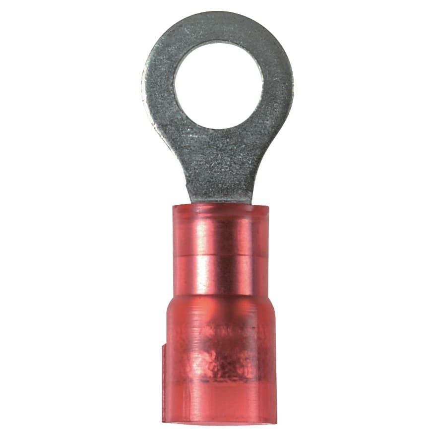 Panduit - Ring Terminal, nylon insulated, 22 - 18