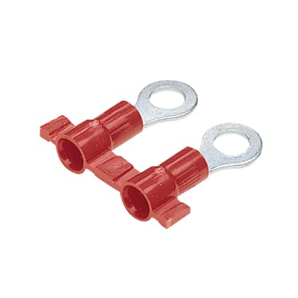 Panduit - Ring Terminal, vinyl insulated, 22 - 18