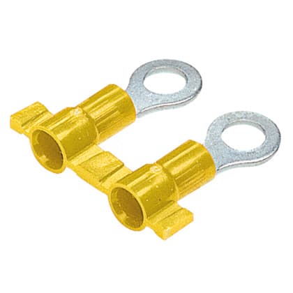 Panduit - Cosse ronde iso vinyle en bande; 12-10 AWG(4-6mm²);bornage M8; Cdt.2000