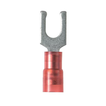 Panduit - Cosse fourche verrouillable iso PA 6.6;22-18 AWG(0,5-1mm²);bornage M4;Cdt.100