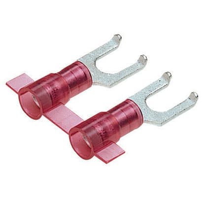 Panduit - Flanged Fork Terminal, funnel entry, nyl