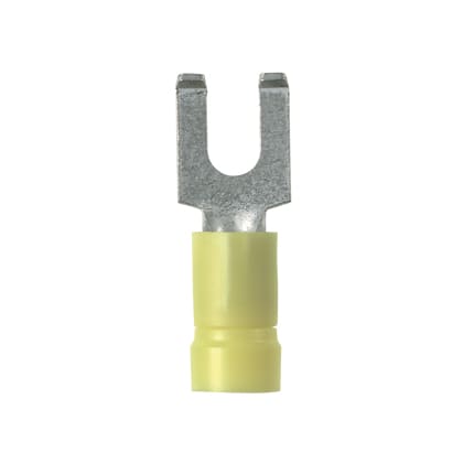 Panduit - Flanged Fork Terminal, vinyl insulated,
