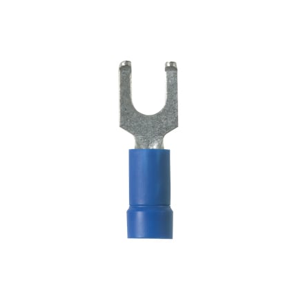 Panduit - Flanged Fork Terminal, vinyl insulated,