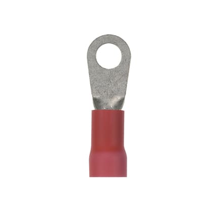 Panduit - Cosse ronde isolée vinyle grosse section;8 AWG(10mm²);bornage M6;Cdt.200