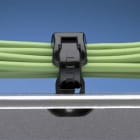 Panduit - Cable Tie Mount, Push Button, GRY