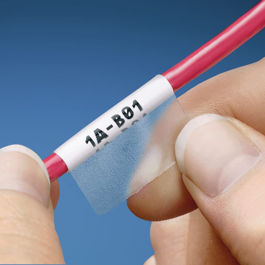Panduit - ThermTrans, Self-Lam Label, Vinyl, .75"