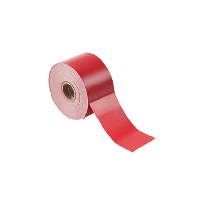 Panduit - Bande continue adhés. rouge;hauteur 50,8mm;30,5m;pour imp.TDP43;Cdt.1 rouleau