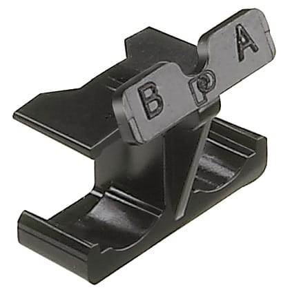 Panduit - LC Duplex Clip, Pack of 50, for Pre-Poli