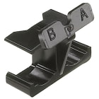 Panduit - LC Duplex Clip, Pack of 50, for Pre-Poli