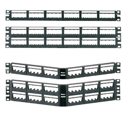 Panduit - Patch Panel, 48 Port, Ultimate ID, Black