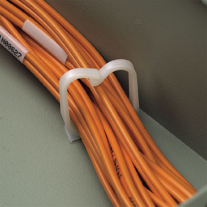 Panduit - Fiber Saddle, Vertical, 1.06" Bundle, Wh