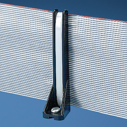 Panduit - Equerre de fixation pour cable plat largeur 50,8mm;PA 6.6;Noir;Cdt.100