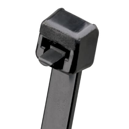 Panduit - Collier serrage Pan-Ty réutilisable;206X7,6mm;PA 6.6 noir UV (-60°C à 85°C);Cdt: