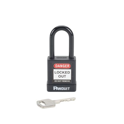 Panduit - Black Plastic Body Padlock