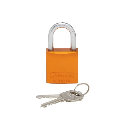 Panduit - Aluminum Body Padlock, Orange