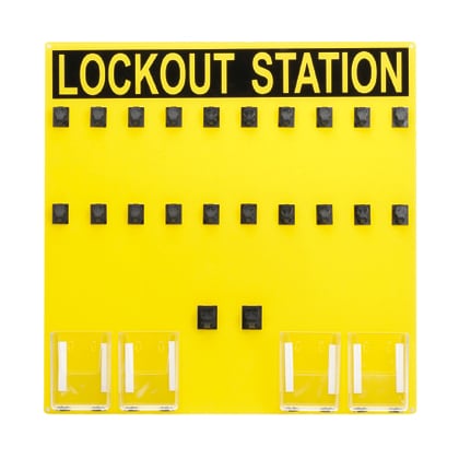 Panduit - Lockout Station (Sign Only), 20 person.