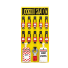 Panduit - Tableau de consignation 10pers.;inclus PSL-8/PVT-98/PVT-41 x10,PSL-1.5 x3;Cdt.1