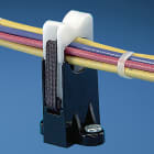 Panduit - Support pour planche avec élastique; faisceau 19,1 mm;vis M3; Cdt.10