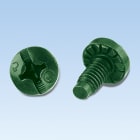 Panduit - Bonding Screw, Green, 4 Pk.