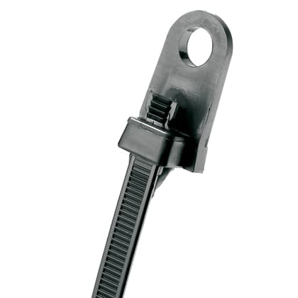 Panduit - Collier Sta-Strap 2 pièces vis M5;172X4,6mm;PA 6.6;Noir UV;Cdt:1000 (sachet)