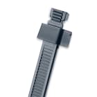 Panduit - Collier Sta-Strap léger;140X2,4mm;PA 6.6;Noir UV;Cdt:1000 (sachet)