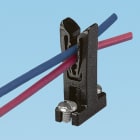 Panduit - Acc. planche de câblage;support embouts fils 28-16 AWG;montage 2 vis M4;Cdt.100