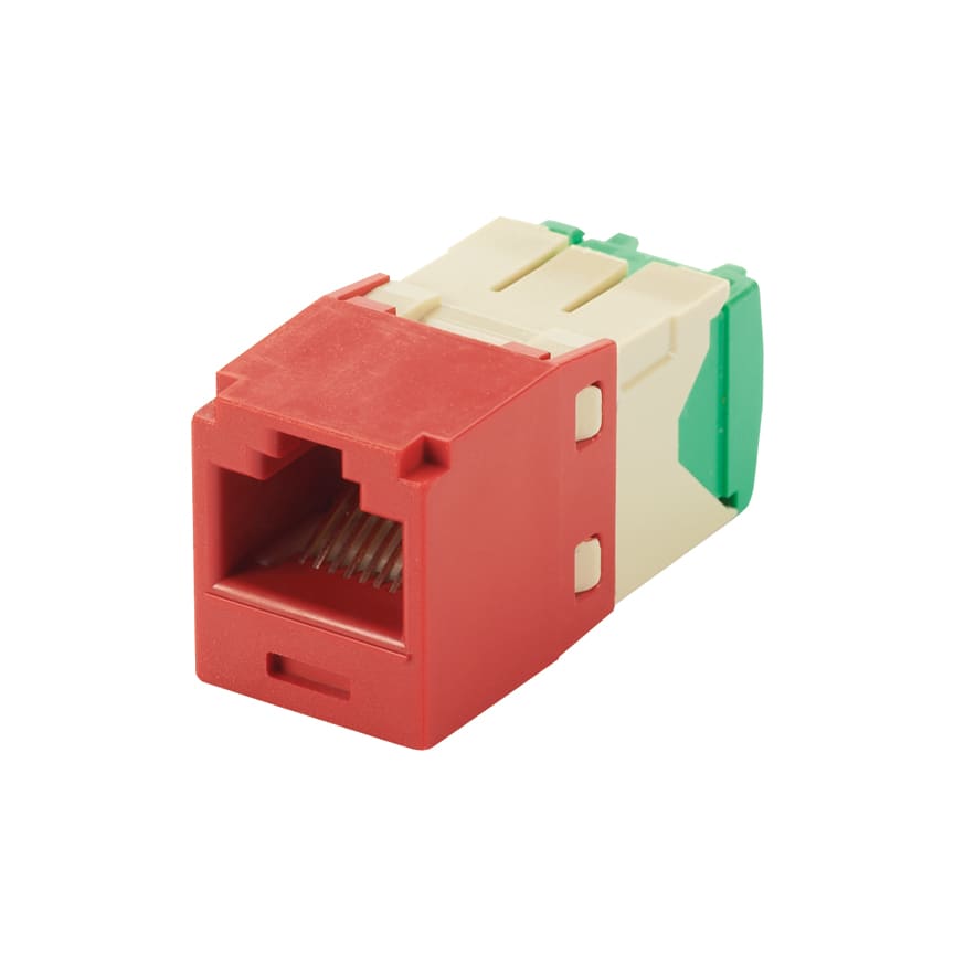 Panduit - Mini-Com Module, Cat 6, 28/30 AWG, UTP,
