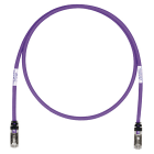 Panduit - Cordon brassage Cuivre, Cat 6A, Violet S/FTP