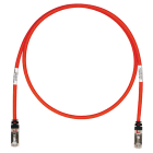 Panduit - Copper Patch Cord, Cat 6A, Red S/FTP Cab