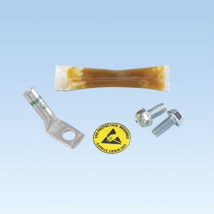 Panduit - ESD Port Kits, 1 Hole, Thread-Forming Sc