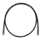 Panduit - Copper Patch Cord, Cat 6, Black LSZH UTP