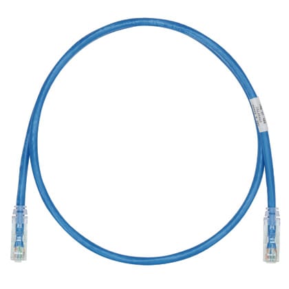 Panduit - Copper Patch Cord, Cat 6, Blue UTP Cable