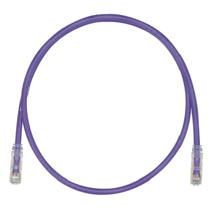 Panduit - Copper Patch Cord, Cat 6, Violet UTP Cab
